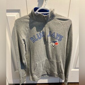 Toronto Blue Jays-PINK brand 3/4 zip up sweater